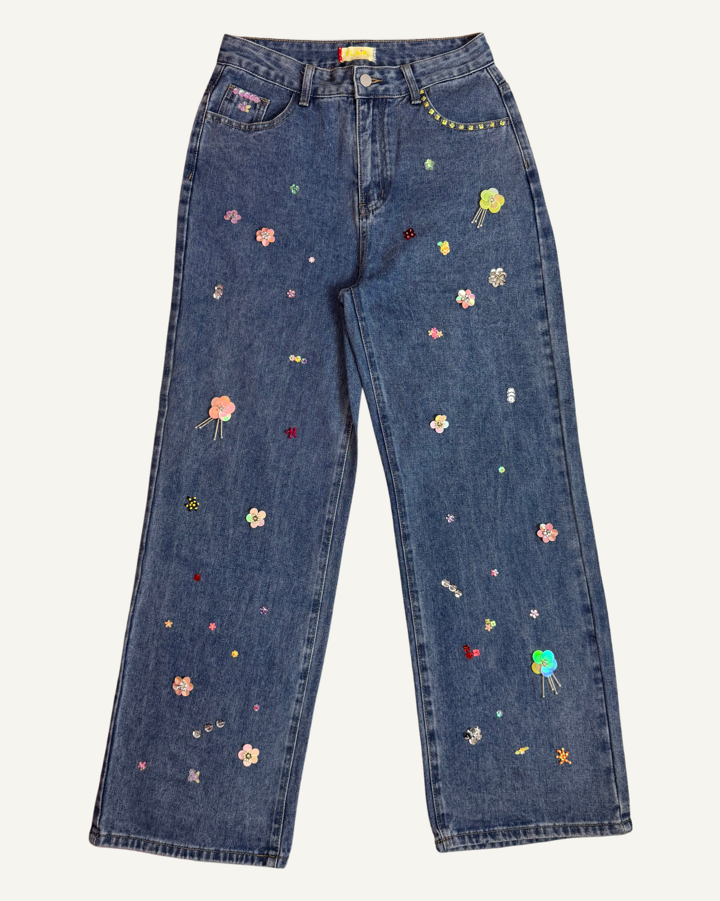 Garden Drip Jeans